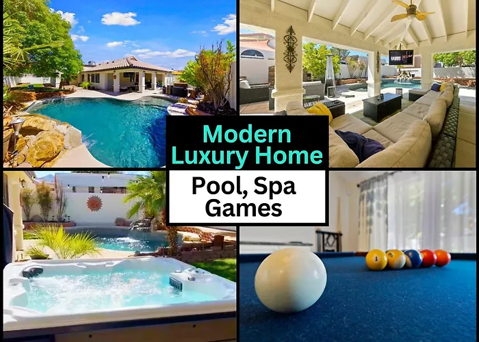 Ultimate Vacation: A Luxurious Oasis With A Pool!